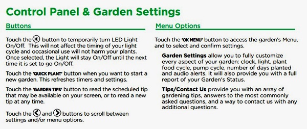 AeroGarden 45w LED Grow Light Panel